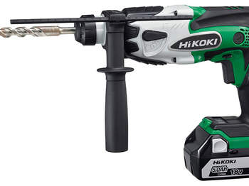 Test complet : Perforateur sans fil SDS-Plus HIKOKI DH18DSLWPZ