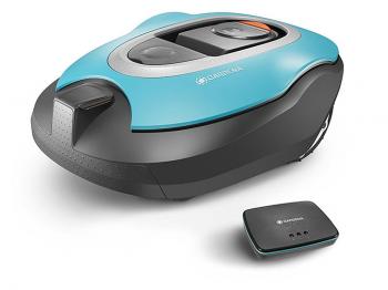 Test et avis robot tondeuse Gardena Smart Sileno avec kit smart system Set Noir/Bleu 19060-60 prix pas cher.