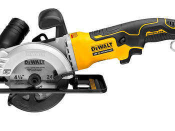 Test complet : Scie circulaire sans fil DEWALT DCS571NT-XJ 115 mm