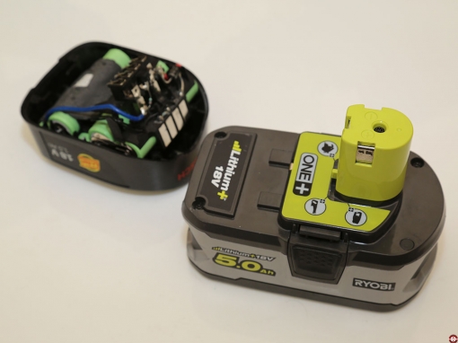 batterie Bosch 18V Power4all vs batterie Ryobi ONE+ 18 V