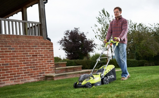 Tondeuse hybride RLM18C34H25 RYOBI