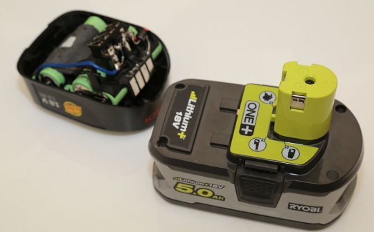 batterie Bosch 18V Power4all vs batterie Ryobi ONE+ 18 V 