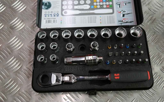 Coffret cliquet articulé Würth