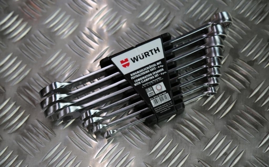 Jeu de 8 clés mixtes slim Würth