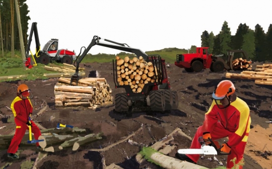 Gamme de travaux forestiers Würth