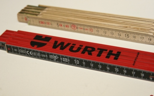 Mètre branche Würth composite Longlife +