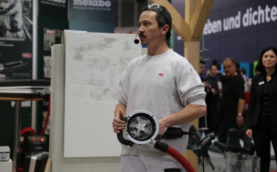 Stand Metabo au salon Bau 2015