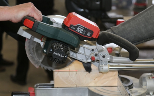 Nouvelle batterie Metabo LiHD 6,2 Ah