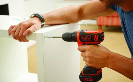 Perceuse-visseuse sans fil BLACK+DECKER BDCDD12K1