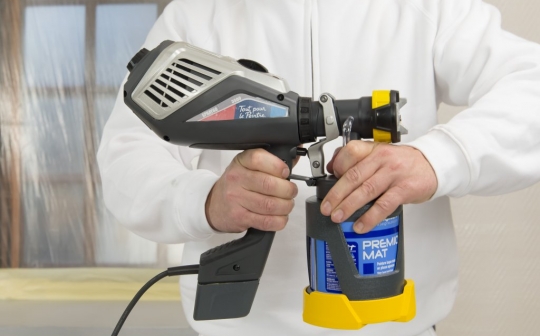 Pistolet à peinture SPRAYGO 3500 © Seigneurie Gauthier