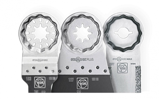 Lames pour outils oscillants STARLOCK