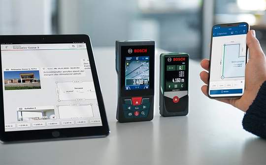 Application de mesure Bosch