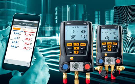Mesure numérique du froid Testo