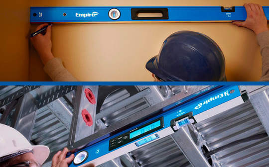 Niveau gamme tubulaire true blue e875 em75 e90 empire