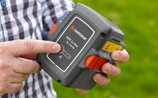 Batterie 40 Volts de Gardena HeartBeat System
