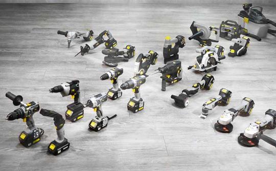 Plateforme d'outils sur batterie Far Tools X-Fit