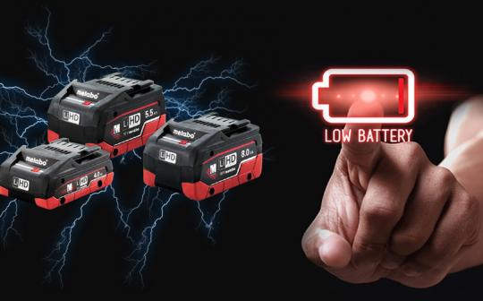 Batteries LiHD Metabo