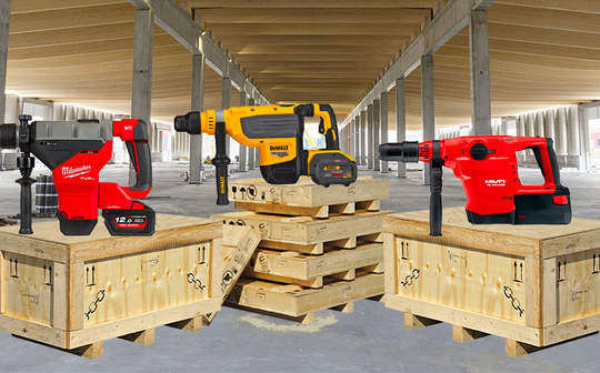 Notre sélection des 3 meilleurs perforateurs burineurs SDS MAX sans fil 2019