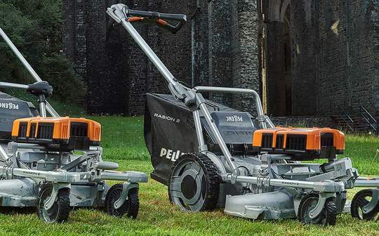 PELLENC RASION 2 : les tondeuses à gazon sur batterie conçues pour les professionnels