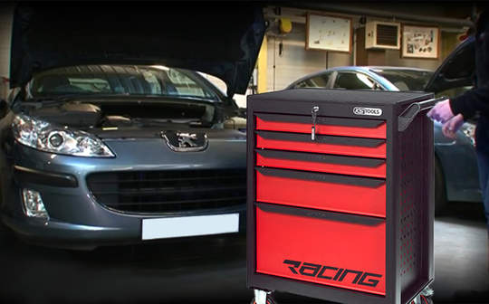 KS Tools RACING 850.5184 : une servante polyvalente contenant 184 outils