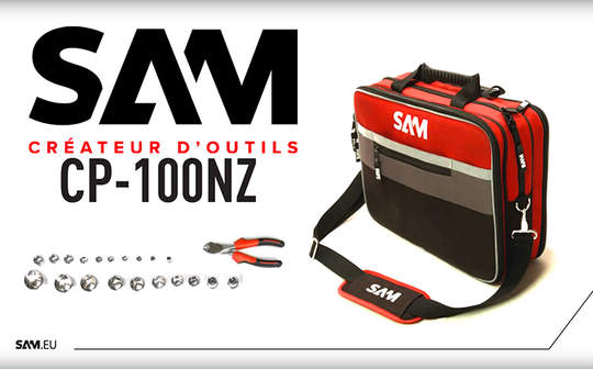SAM Outillage CP-100NZ : la mallette textile idéale pour la maintenance itinérante