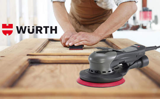 ETS 150-E COMPACT : la ponceuse orbitale électrique compacte WÜRTH