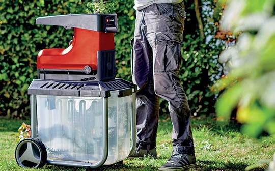 Nouveau broyeur de végétaux électrique GC-RS 60 CB, l’indispensable pour entretenir son jardin