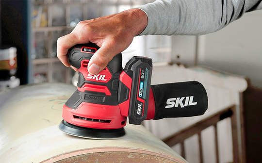 ponceuse excentrique SR1E 3745 CA SKIL sans fil