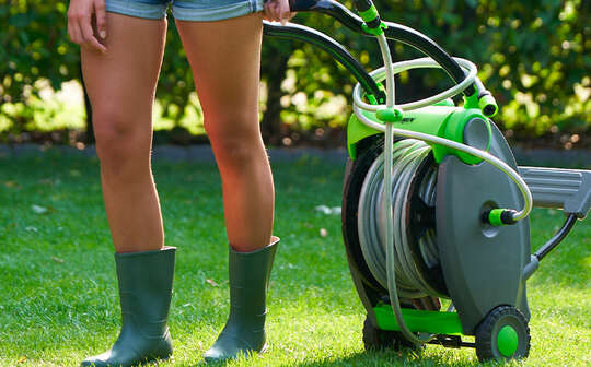 dévidoir automatique Acquafoot PRDP41 40 m à pédale Ribimex