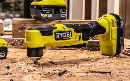 perceuse-visseuse d’angle Brushless HP 18V ONE+ RAD18C-0 Ryobi