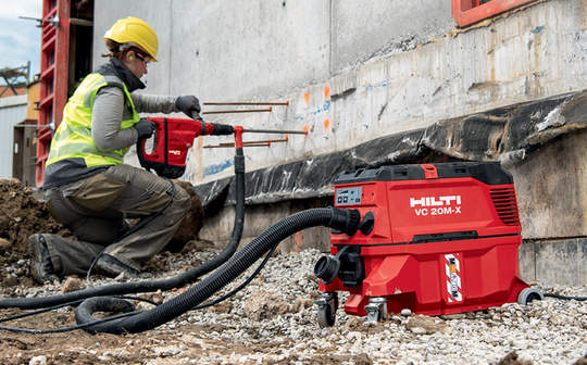 Aspirateur professionnel de chantier Hilti VC 20M-X