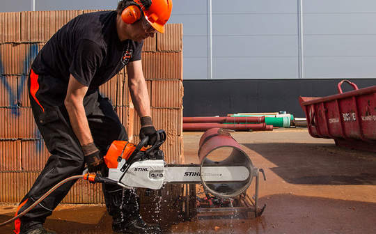 nouvelle chaîne diamantée 36 GGM STIHL pour découpeuse GS 461 STIHL