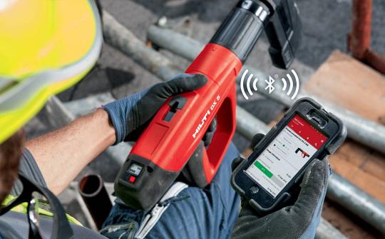 Cloueur à poudre Bluetooth Hilti DX 5