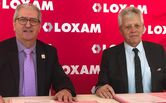 Michel Guisembert, Président de WorldSkills France et Gérard Deprez, Président du Groupe LOXAM