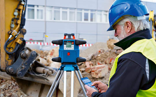 Niveau laser rotatif Bosch GRL 600 CHV Professional 
