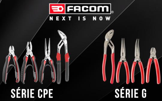 Nouvelles pinces FACOM série CPE et série G