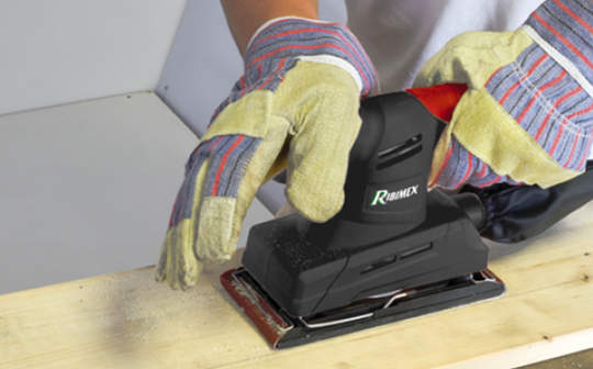 La ponceuse vibrante PRPVR180 RIBIMEX certifiée SGS performance