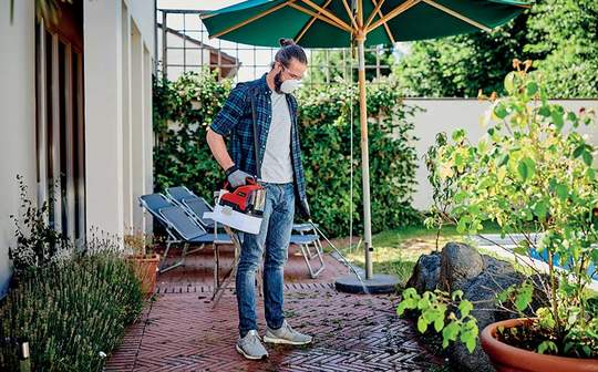 pulvérisateurs sans fil Einhell GE-WS 18/35 LI-SOLO ET GE-WS 18/75 LI-SOLO