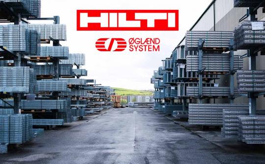 HILTI rachète le groupe OGLAEND SYSTEM