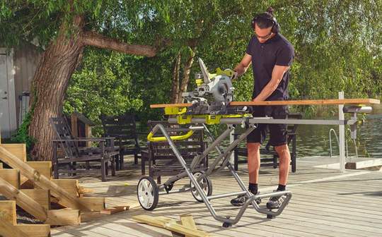 support universel à roulettes RLSW01 Ryobi