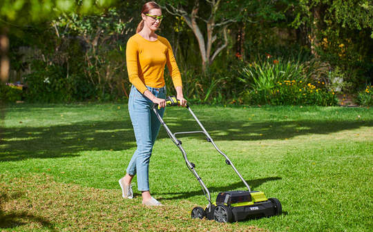 scarificateur sans-fil Ryobi RY18SFX35A-240 ONE+