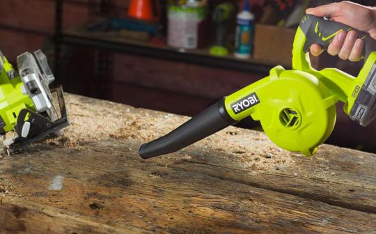 Test du souffleur Ryobi R18TB ONE +
