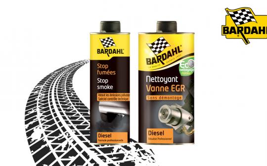 Nettoyant vanne EGR et Stop fumées BARDAHL