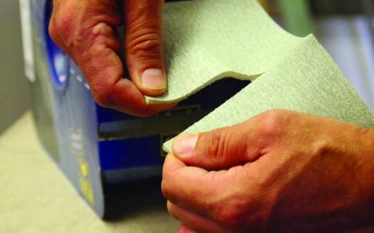 Rouleau distributeur d'abrasifs SOFT ROLL