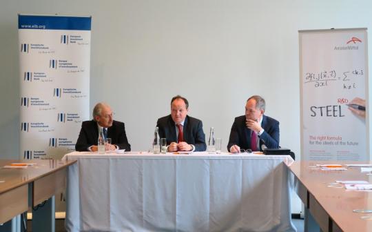 Accord entre BEI et ArcelorMittal