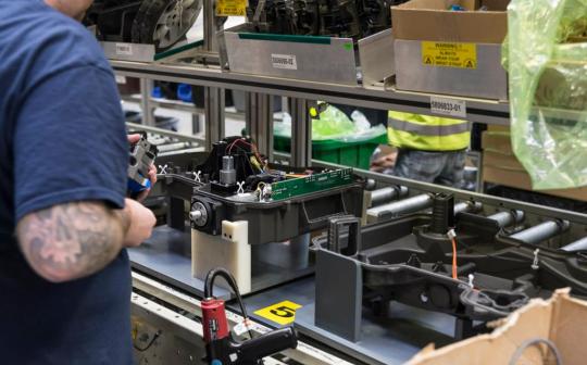 Production robotique Husqvarna