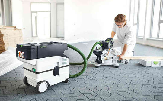 aspirateurs sans fil CLEANTEC CTC SYS et CTC MINI/MIDI Festool 