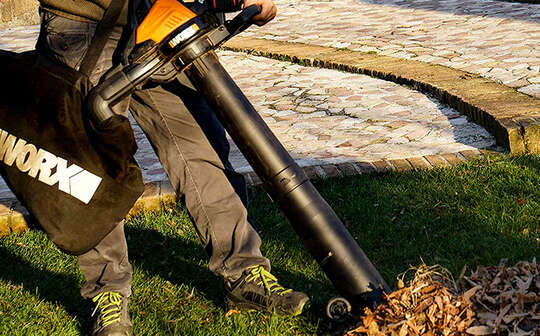aspirateur souffleur broyeur sans fil WG583E Worx