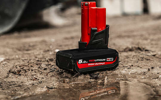 Nouvelles batteries M12 REDLITHIUM HIGH OUTPUT Milwaukee