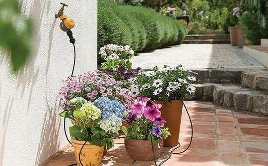 Micro-irrigation et Programmateur automatique Hozelock 